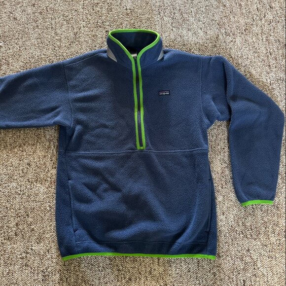 Patagonia Blue Fleece - Boys XXL or Women's Small - Picture 2 of 5